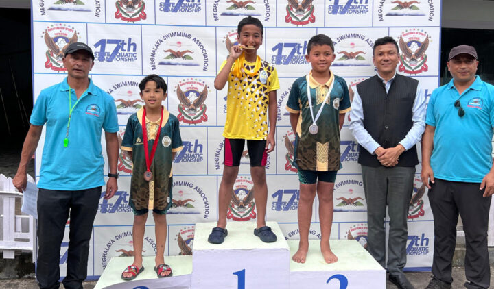 La pynhap pyrda ïa ka ïakob jngi ka 17th State Aquatic Championship 2024 swimminag