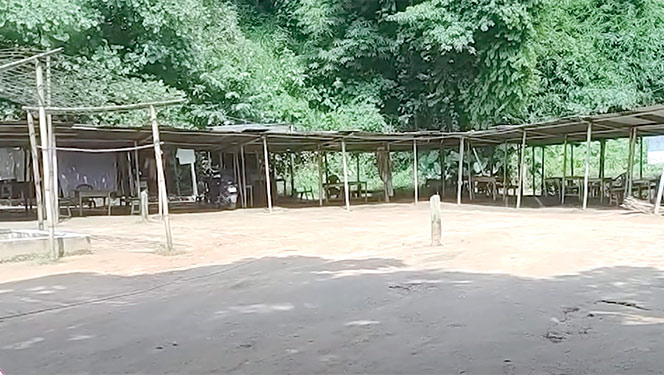 Ngim ithuh uei uta u Tirot Sing, ong ka Meghalaya Marwet Archery Association ha Khanapara teer-ha-khanapara