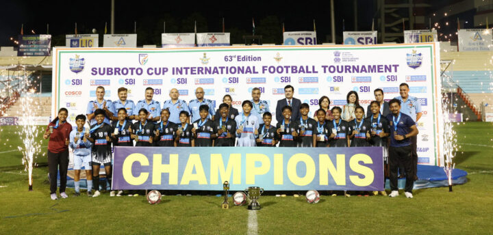 Rah nam lahduh ka Mother’s International School ha ka Subroto Cup naba pynliem ïa ka BKSP Mother's-International---Wi