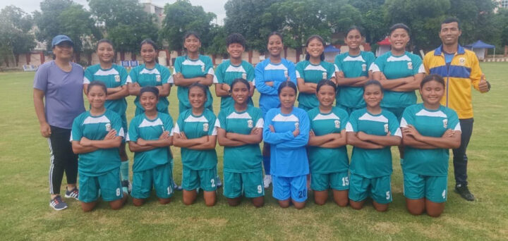 Mynta yn ïakhun quarter ka Christian pyrshah ïa ka kynhun na Manipur ha ka Subroto Cup U-17-girls