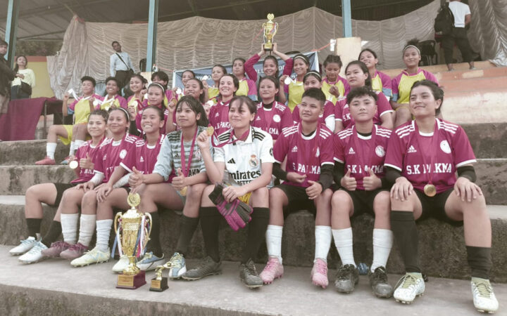 Rah ka Lumparing SC ïa ka nam lahduh ha ka Women Football Tournament jong ka PFRYCC lumparing