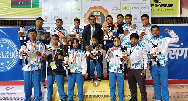 Khur ka Jylla 12 tylli ki takma ha ka India Open International Kickboxing kickboxing
