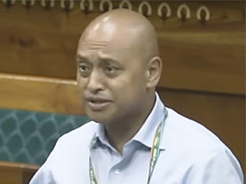 Ha Lok Sabha dawa weng u MP ka Shillong ïa u VC ka NEHU dr-ricky