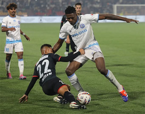 ISL: Hapdeng ka jingïakhun dohïap liem ka NEUFC ha ka Jamshedpur isl