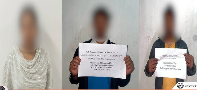 Ngat lai ngut ki nongkhaïi briew na Bangladesh sha India ha ruh ki pulit ka Ri Bhoi nongkhaii-briew