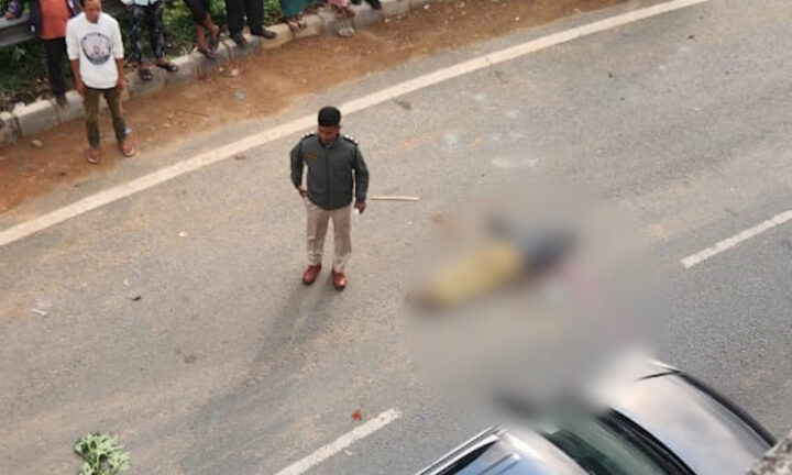 Khlad uwei ba sied najrong kali bad hap nalor jingkieng flyover ha Umïam iap-ba-hap-na-flyover