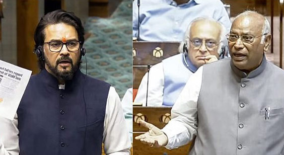Yn iehnoh kam u Kharge, lada lah sakhi u Thakur halor ka jingkynnoh klun ïa ki jaka khlaw kharge_anurag