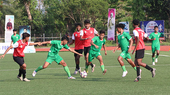 Sdang ka Meghalaya da ka jingjop ïa ka Rajasthan ha ka U-20 Men’s National C’ship national