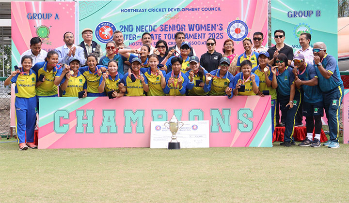 Lahduh ka Meghalaya ha ka NECDC Senior Women’s T20 naba pynliem ïa ka Sikkim necdc
