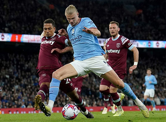 Pynpaw u Haaland halor ka jingeh ka City ha ka Premier League haaland