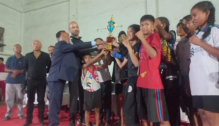 Lahduh ka Ri Bhoi ha ka Meghalaya Muaythai C’ship, yn jied ïa kiba kynsai ban leit shim bynta sha Haryana muaythai