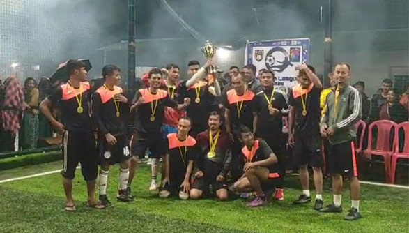 Lahduh ka Ailad Re FC & Wut Wut FC ha ka Nongrim League Futsal Tournament nongrim-league