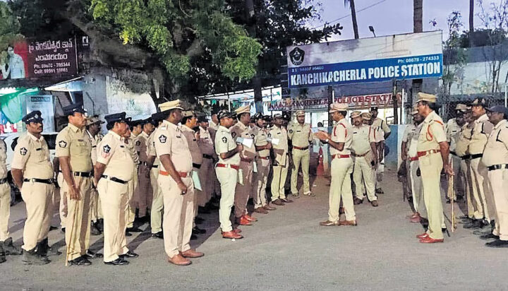 Pynkhlaiñ pahara ki pulit ha Amaravati na ka bynta ka jingleit jngoh u Modi pulit-amavarati