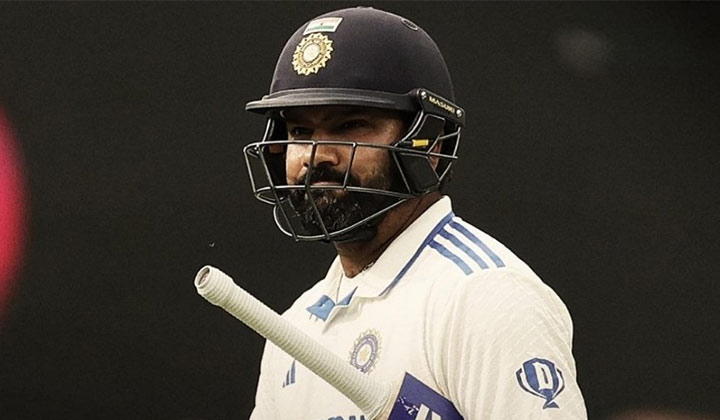 Pynbna shongthait noh u Rohit Sharma na ka jingïalehkai Test rohit-sharma