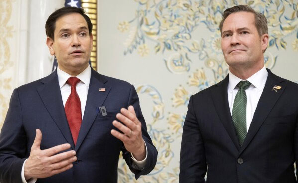 Thung u Trump ïa u Mike Waltz kum nongrahktien ba thymmai, u Rubio pat kum nongai jingmut ba shipor rubio_mike