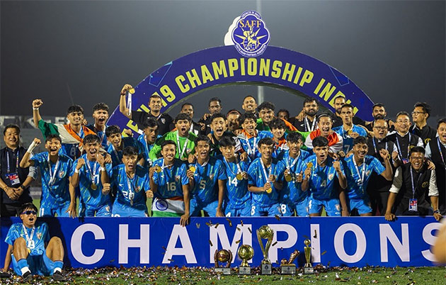 Ai burom u Fernandes sha ki paidbah ka Arunachal halor ka jingjop ha ka SAFF U-19 saff