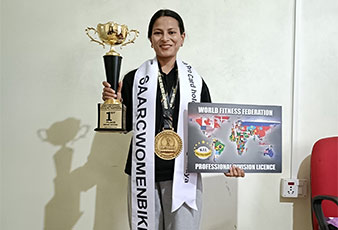 Shah pynkup burom ka Sawakani halor ka jingjop ha ka SAARC Women’s Bikini Model sawakani
