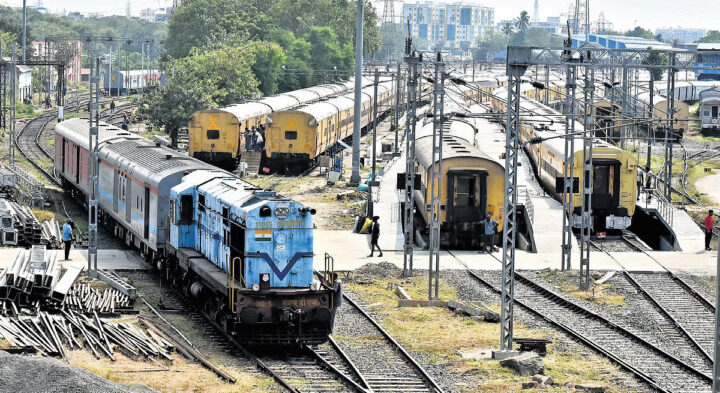 Mang ka tnat Railway da T. 613 na ka bynta ki projek bathymmai ha TN tamil-nadu