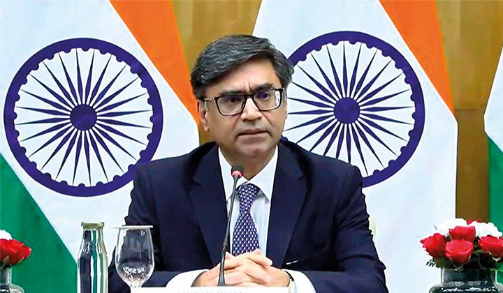 U Foreign Secretary ka India, Vikram Misri
