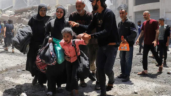 Khlad 26 & mynsaw 80 ngut ba leit thombor ki tup ka Israel ha Gaza gaza