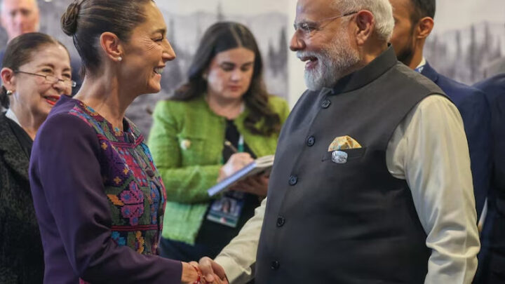 Ai khublei u Modi ïa ka President Mexico ba kyrshan ïa ka India ha ka jingïakhun kam lehnoh modi_mexico