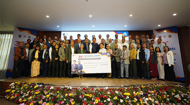 Buh thong ka Sorkar ban khur palat 50 tylli ki takma ha ka National Games, T. 39.17 klur ïoh jingïarap ki synjuk ïalehkai national-games
