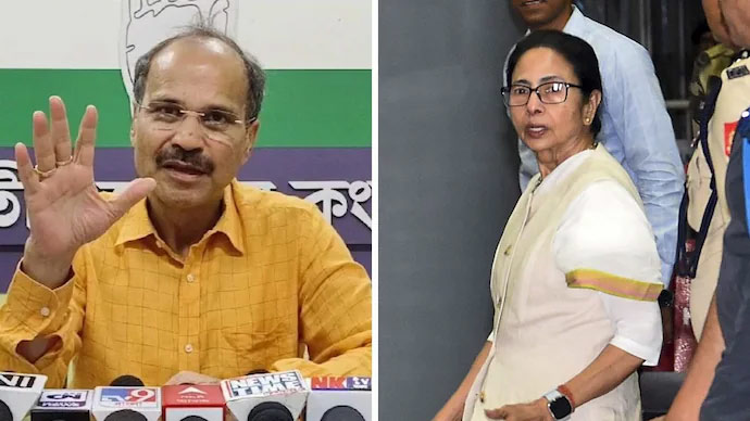 Pynbna u nongïalam ka Congress ba leh beaiñ ha ki Rehab Centre adhir_mamata