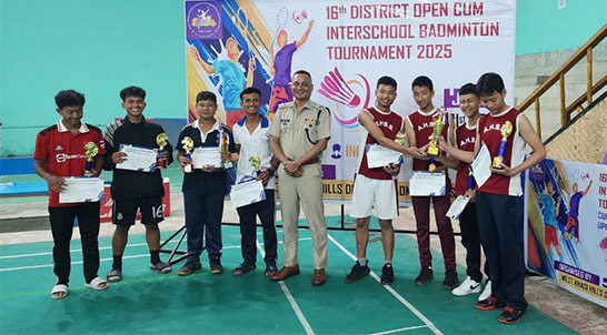 Kut noh ka Inter School Badminton, rah nam lahduh ka Anderson & Sibsingh Memorial badminton-