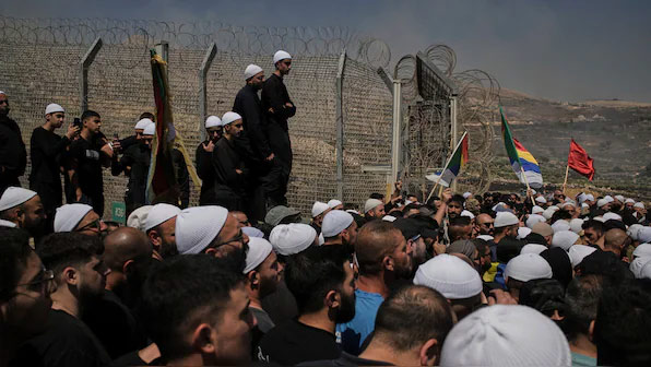 Leit ther bom ka Israel ïa ka Syria ban ïada ïa ki jaitbynriew Druze druze