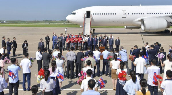 Sdang pyntreikam ka Russia ïa ki Kad Liengsuiñ ban leit sha North Korea liengsuin