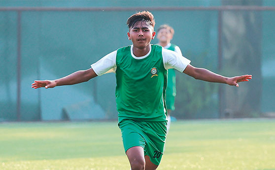 Shah jied bad shah pyntbit u Iminstar Mawlong na bynta ka kynhun U-17 ka ri India iminstar
