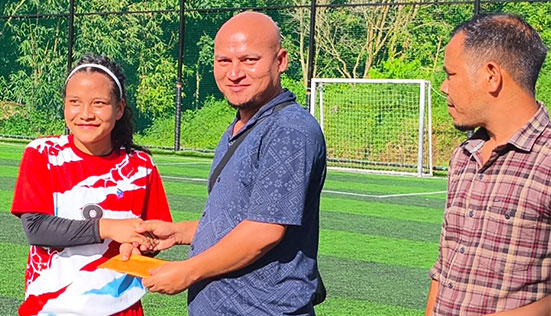 Lahduh ka WLG ha ka 1st Knockout Women Futsal Tournament knockout
