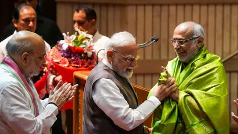 Kyntu u Modi ïa ka liang pyrshah ban kyrshan ïa u kyrtong ka NDA na ka bynta ka shuki Vice-President modi