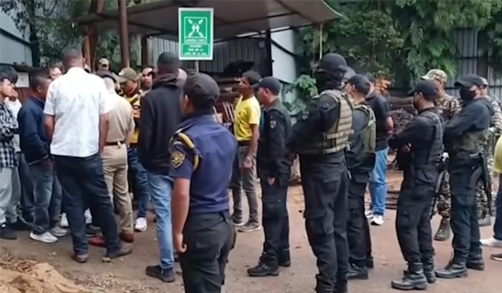 Syrtap ki pulit SOT & CRPF ba thmu khynra bar jylla bad ‘drok’ ka HYC ha Orchid, Polo orchid