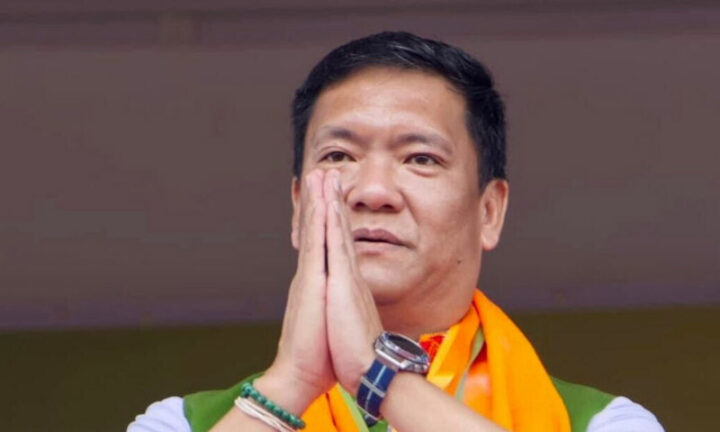 Wan ba-ar u Pema Khandu ha ka thup jong ki Myntri Rangbah ba riewspahtam pema