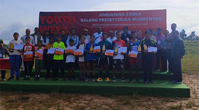 Jop u Wandame, Monlangki, Lurshai & ka Ishka ha ka Marathon Youth Week & Youth Sunday marathon