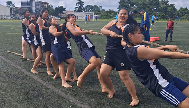 Ryngkat ki jingïalehkai tynrai pynlong ka WJH ban rakhe ïa ka National Sports Day national-sports-day
